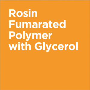 Rosin Fumarated Ploymer with Glycerol